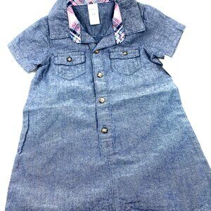 Carter's Boys Outfit Size 24m One Piece Pockets Buttons Children Kids Collared